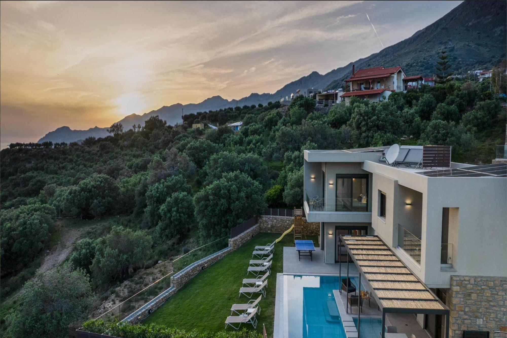 Porti Villas Aphrodite Asomatoi Esterno foto