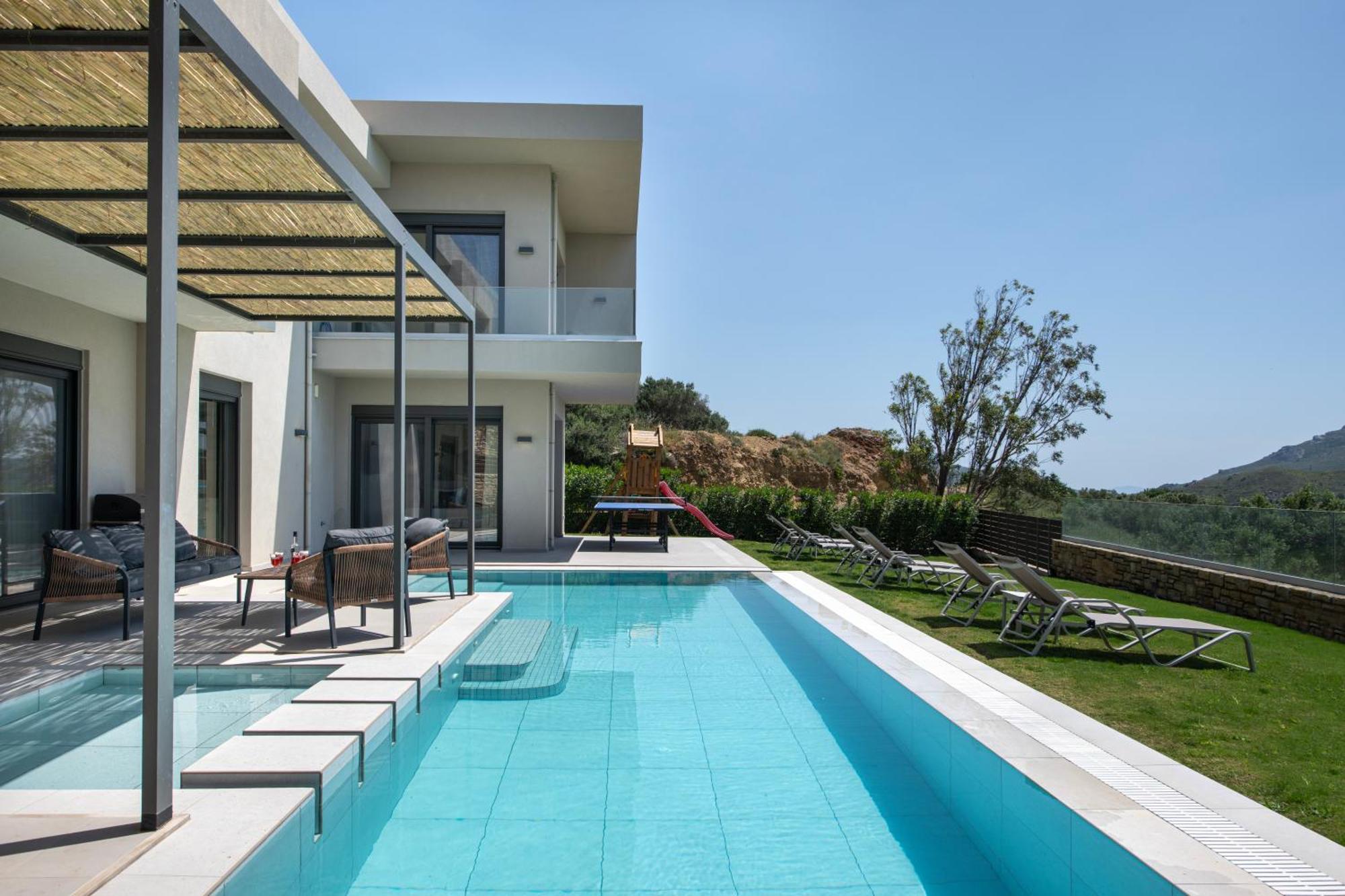 Porti Villas Aphrodite Asomatoi Esterno foto